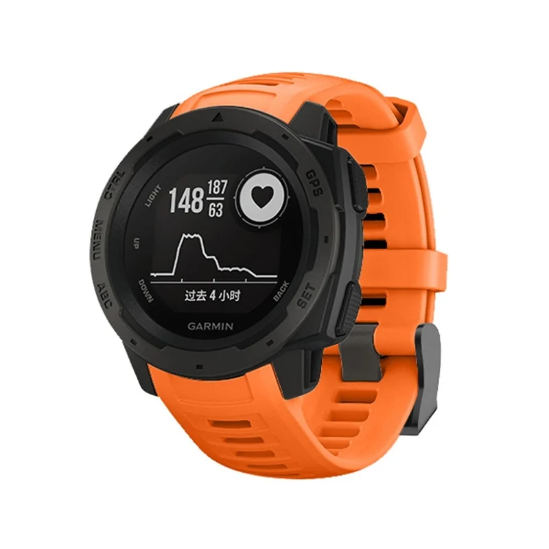 Elegant Garmin Instinct Silikon / TPU armband