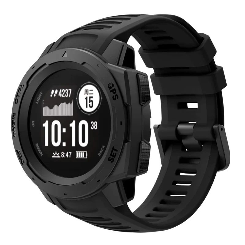 Unglaublich stark Garmin Instinct Silikon / TPU armband