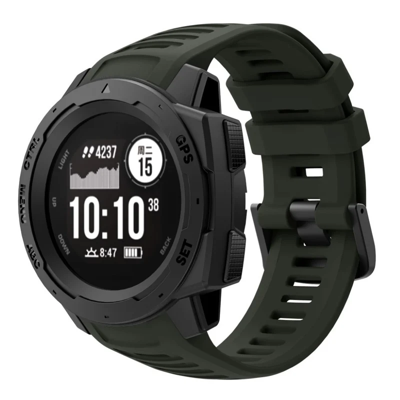 Unglaublich stark Garmin Instinct Silikon / TPU armband