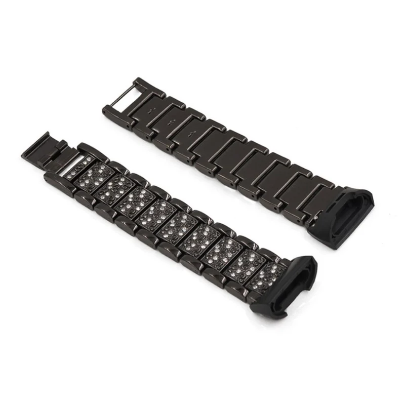 Fitbit Charge 4 / Fitbit Charge 3 Metall und Strass armband