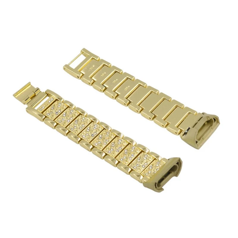 Fitbit Charge 4 / Fitbit Charge 3 Metall und Strass armband