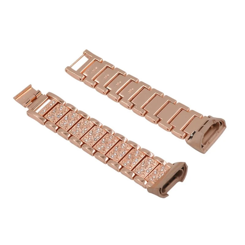 Fitbit Charge 4 / Fitbit Charge 3 Metall und Strass armband