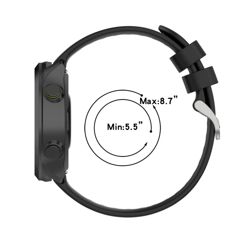 Garmin Forerunner 158 / Garmin Forerunner 55 Silikon / TPU armband