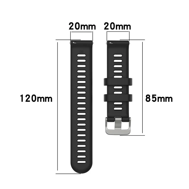 Garmin Forerunner 158 / Garmin Forerunner 55 Silikon / TPU armband