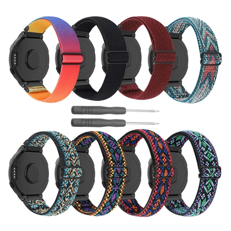 Sehr gut Universell Garmin Textil / Nylon armband