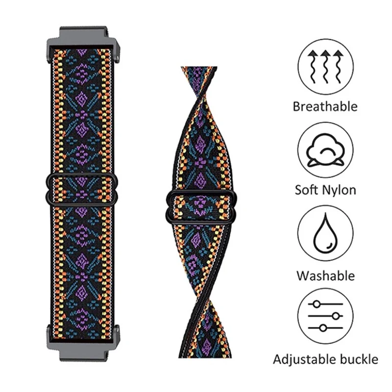 Sehr gut Universell Garmin Textil / Nylon armband