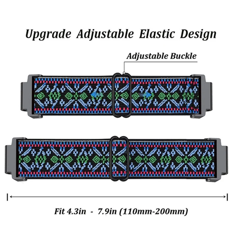 Sehr gut Universell Garmin Textil / Nylon armband