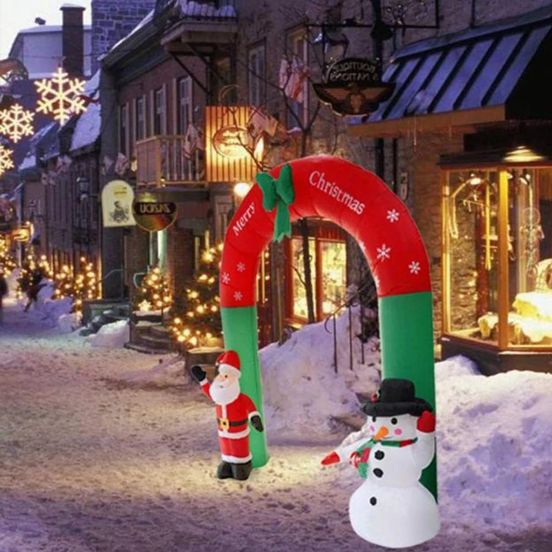 Aufblasbare Weihnachtsbogen Deko