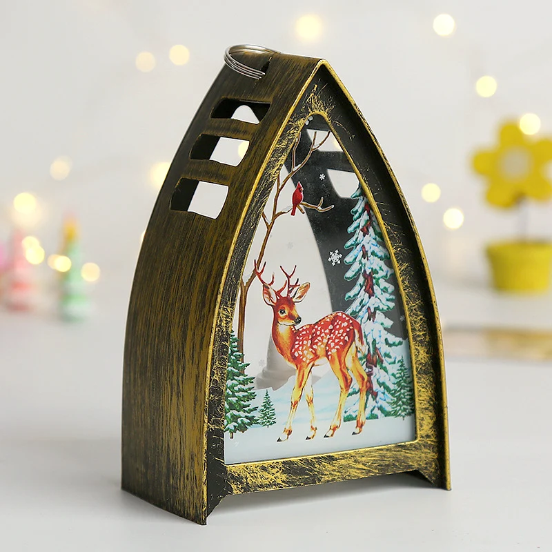 Dekorative Winterlaterne