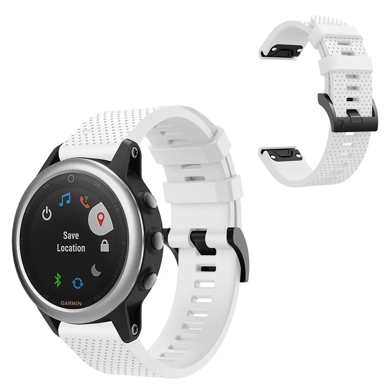 Bemerkenswert robust Garmin Fenix 5S Silikon / TPU armband