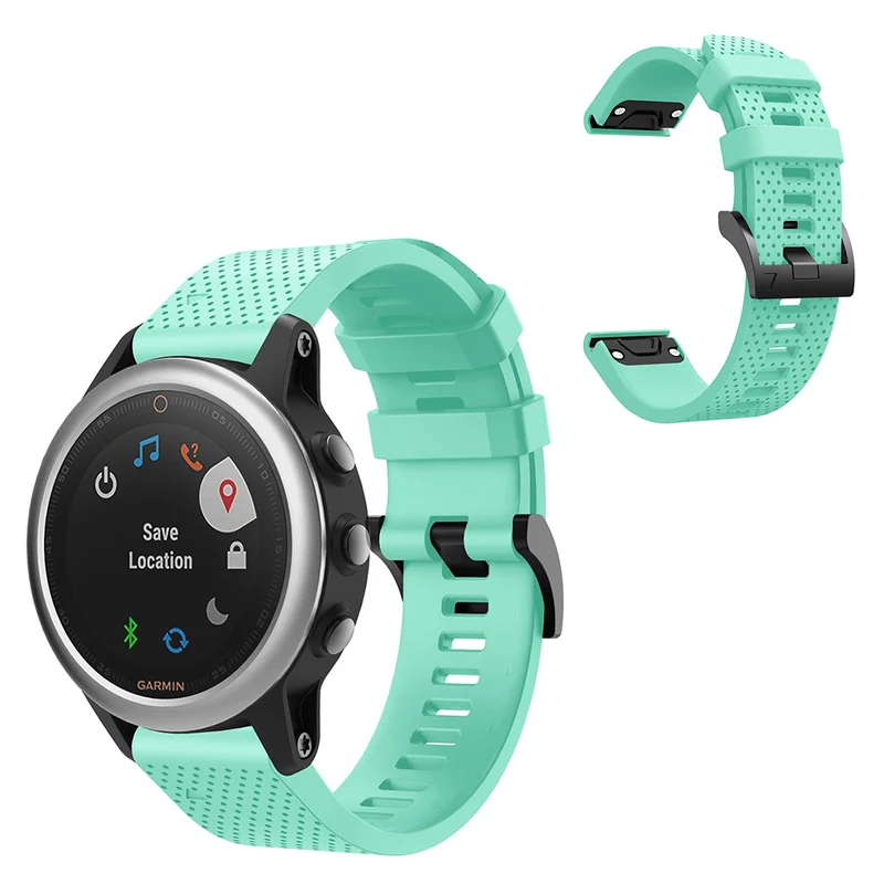 Bemerkenswert robust Garmin Fenix 5S Silikon / TPU armband