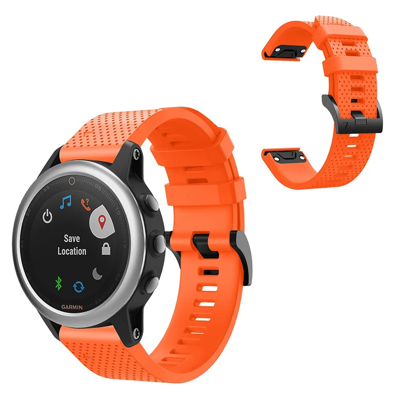 Bemerkenswert robust Garmin Fenix 5S Silikon / TPU armband