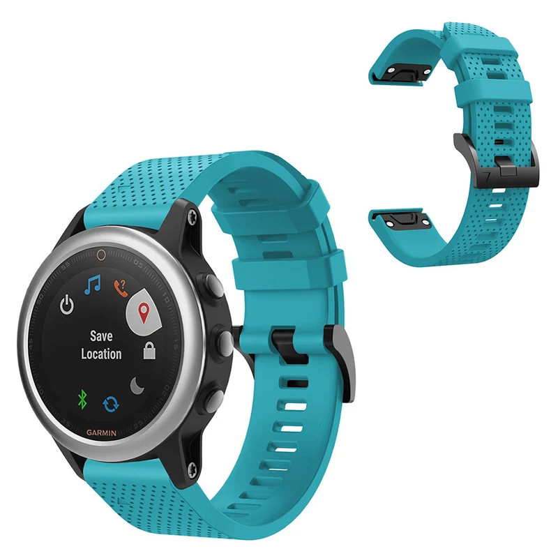 Bemerkenswert robust Garmin Fenix 5S Silikon / TPU armband