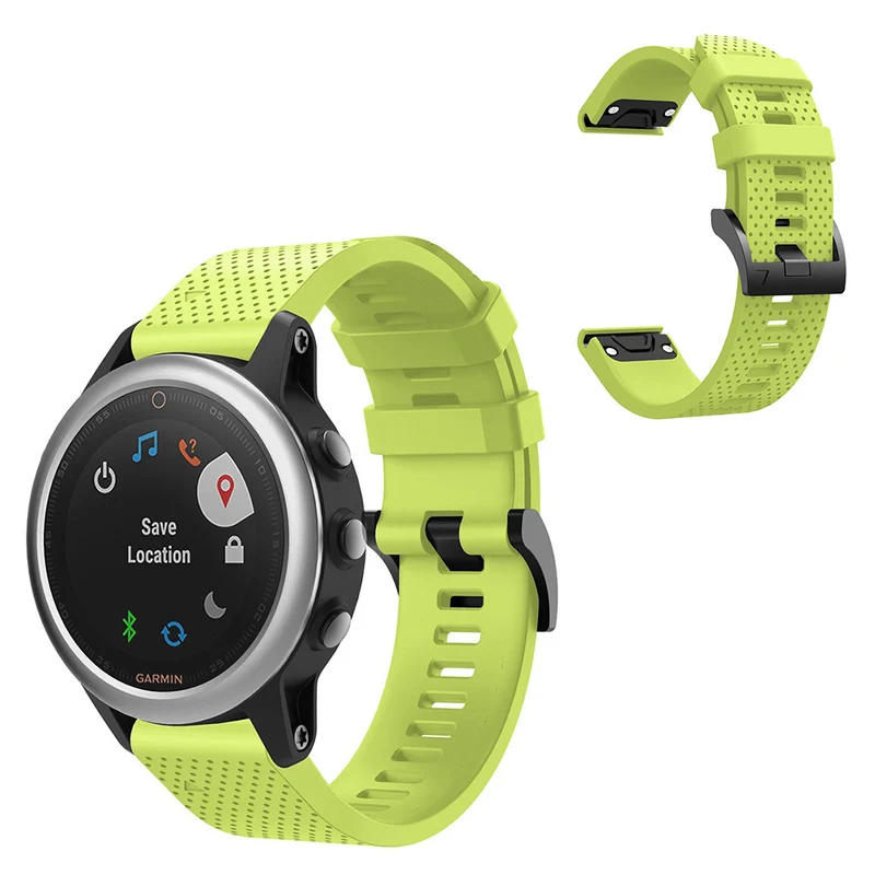 Bemerkenswert robust Garmin Fenix 5S Silikon / TPU armband