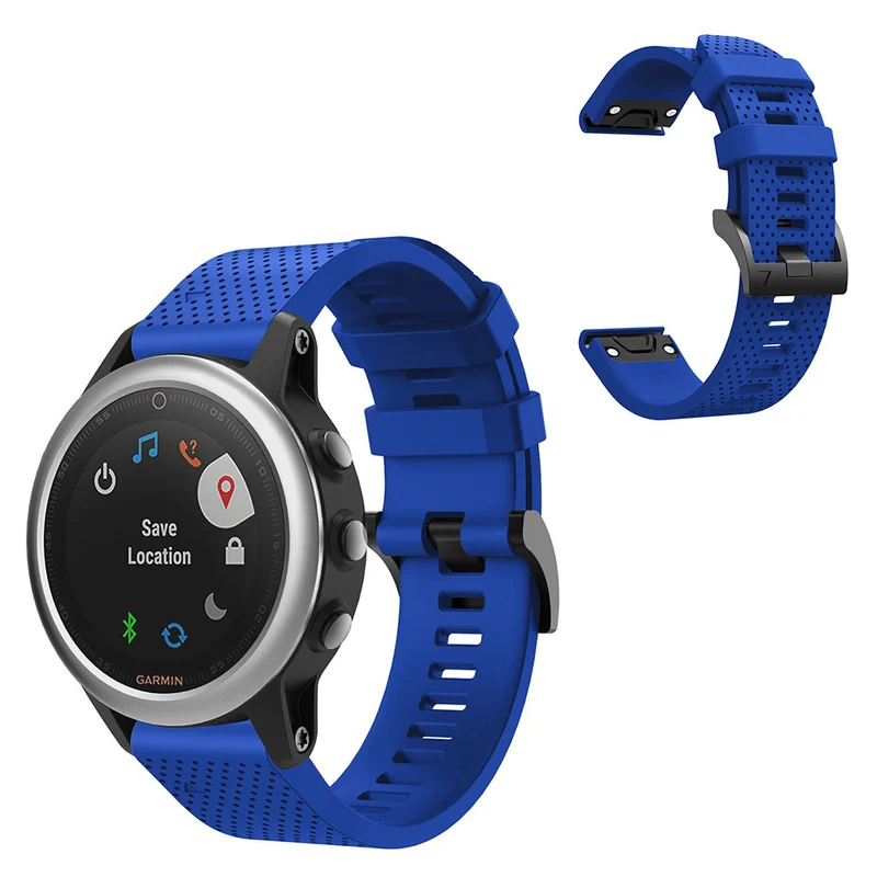 Bemerkenswert robust Garmin Fenix 5S Silikon / TPU armband