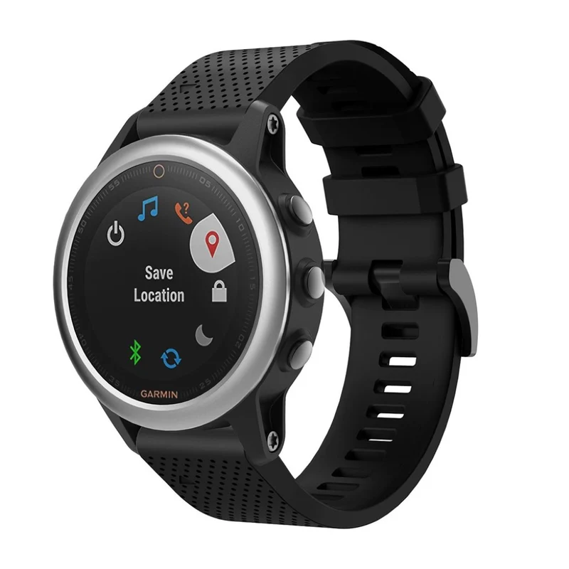 Bemerkenswert robust Garmin Fenix 5S Silikon / TPU armband
