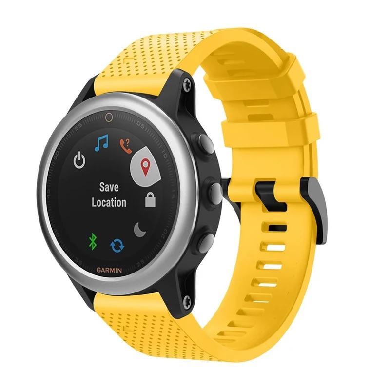 Bemerkenswert robust Garmin Fenix 5S Silikon / TPU armband