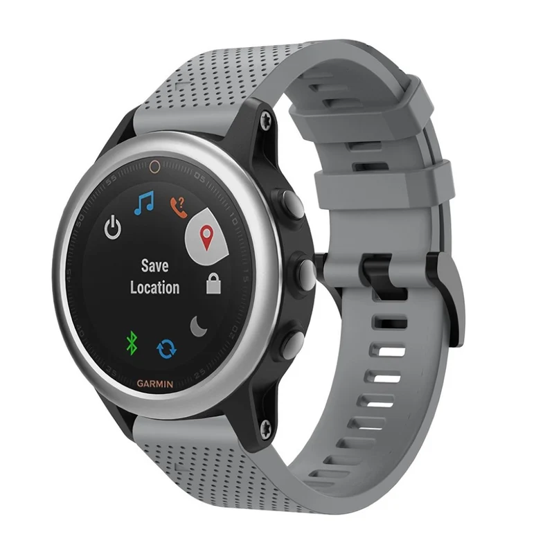 Bemerkenswert robust Garmin Fenix 5S Silikon / TPU armband
