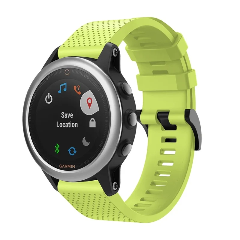 Bemerkenswert robust Garmin Fenix 5S Silikon / TPU armband