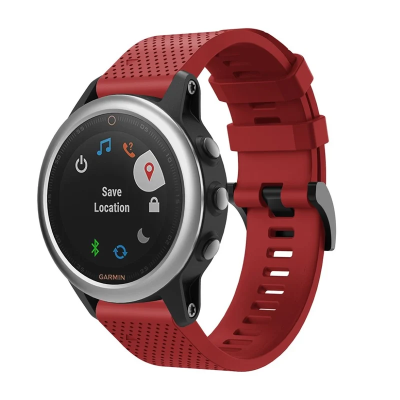 Bemerkenswert robust Garmin Fenix 5S Silikon / TPU armband