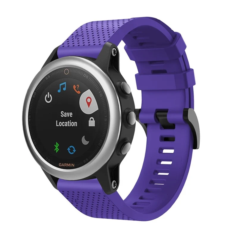 Bemerkenswert robust Garmin Fenix 5S Silikon / TPU armband