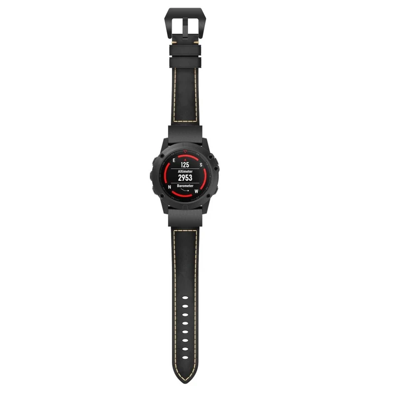 Absolut niedlich Garmin Fenix 5S Echtes Leder armband