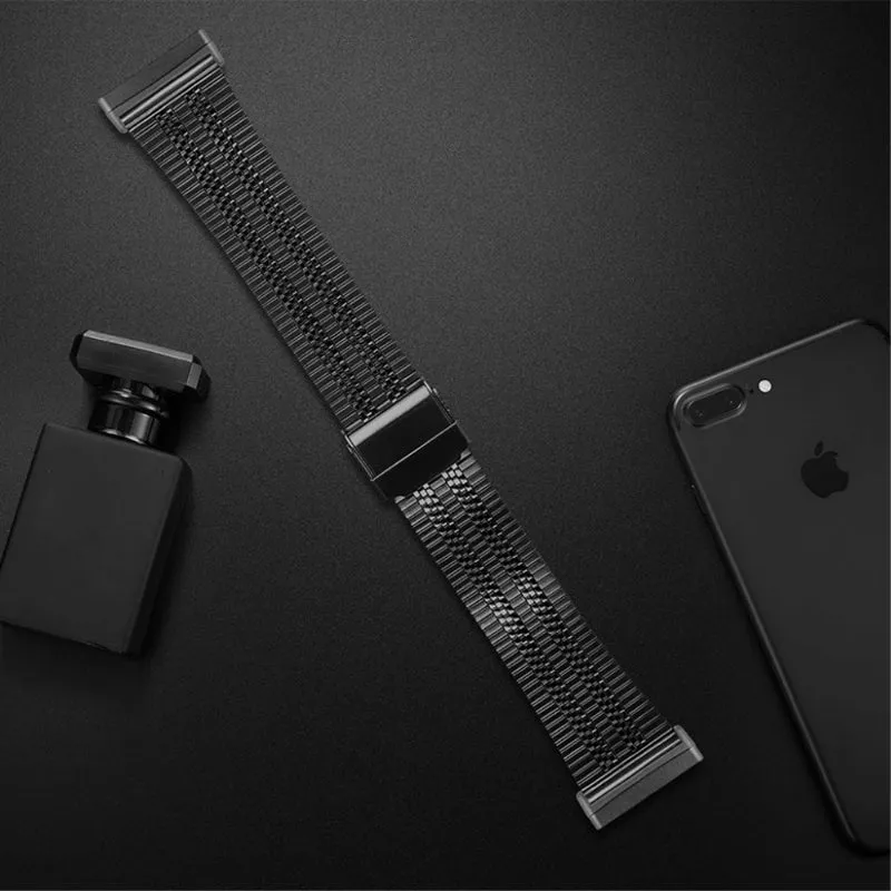 Sehr stilvoll Fitbit Versa 3 Metall armband