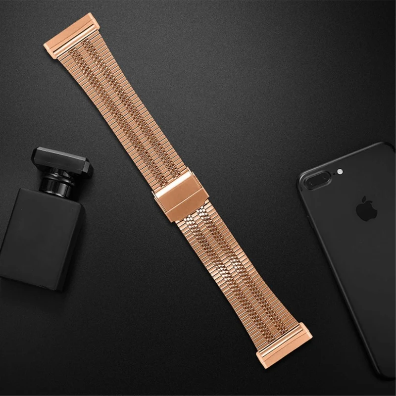 Sehr stilvoll Fitbit Versa 3 Metall armband