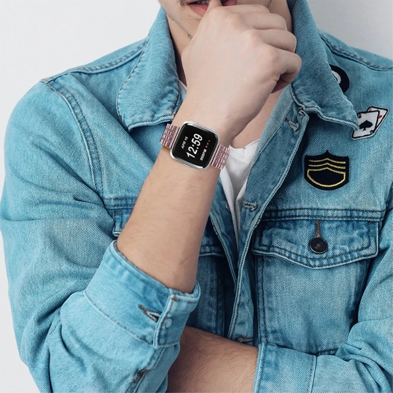 Mega süß Fitbit Versa 2 / Fitbit Versa Lite Metall armband