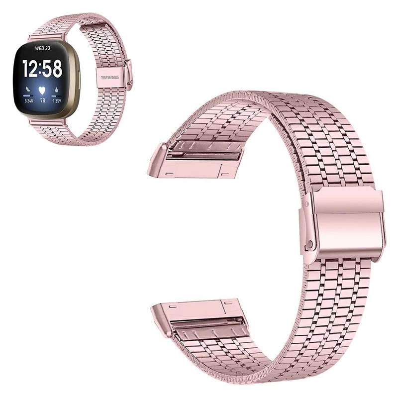 Super cool Fitbit Versa 3 Metall armband