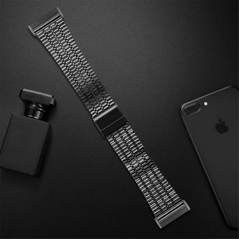 Super cool Fitbit Versa 3 Metall armband