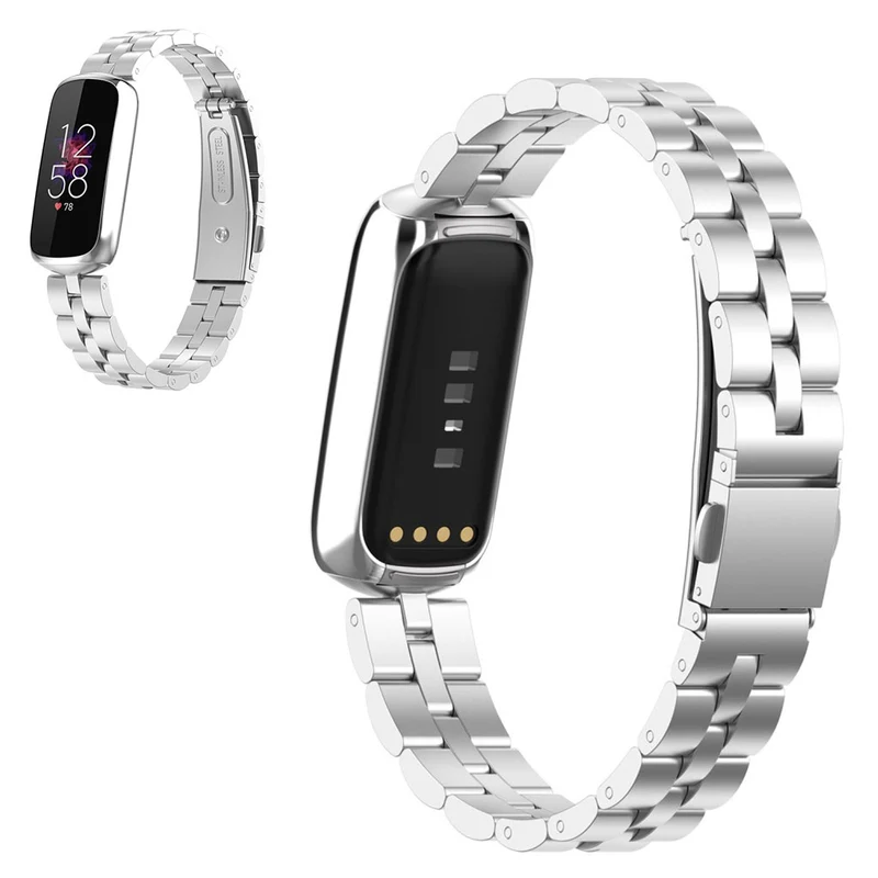 Auffallend stilvoll Fitbit Luxe Metall armband