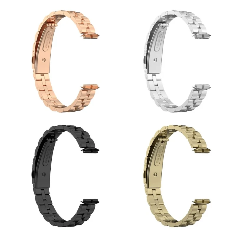 Auffallend stilvoll Fitbit Luxe Metall armband