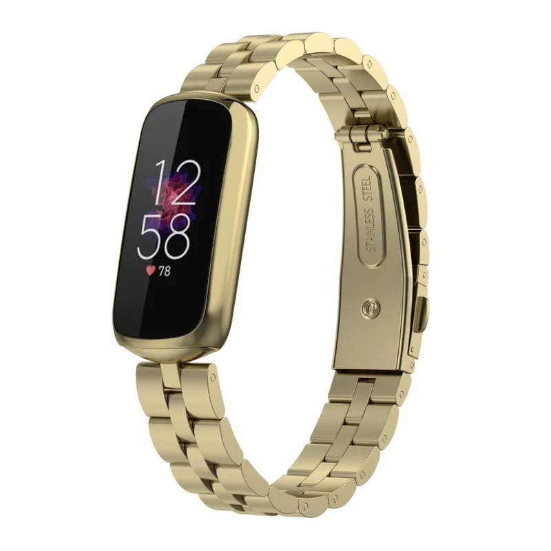 Auffallend stilvoll Fitbit Luxe Metall armband