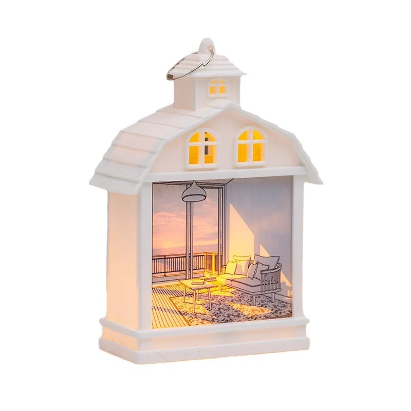 Dekorative LED-Hauslaterne