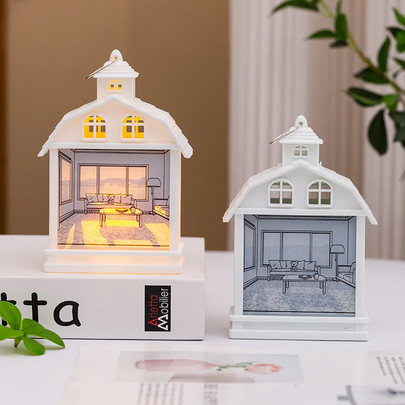 Dekorative LED-Hauslaterne