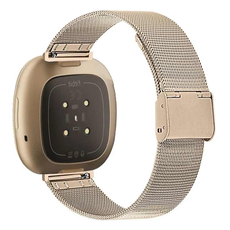 Sehr gut Fitbit Versa 3 / Fitbit Sense Metall armband