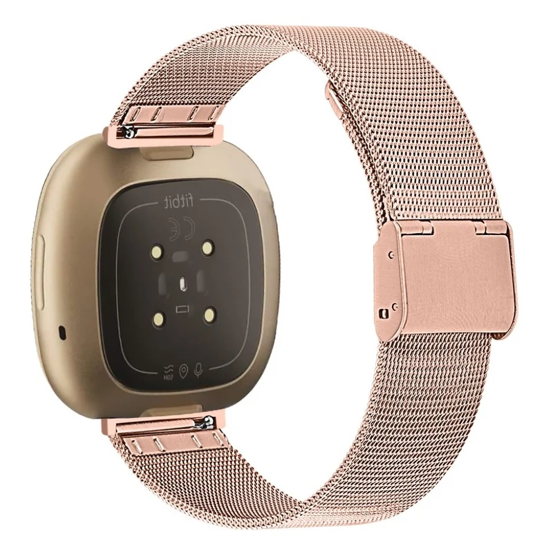 Sehr gut Fitbit Versa 3 / Fitbit Sense Metall armband