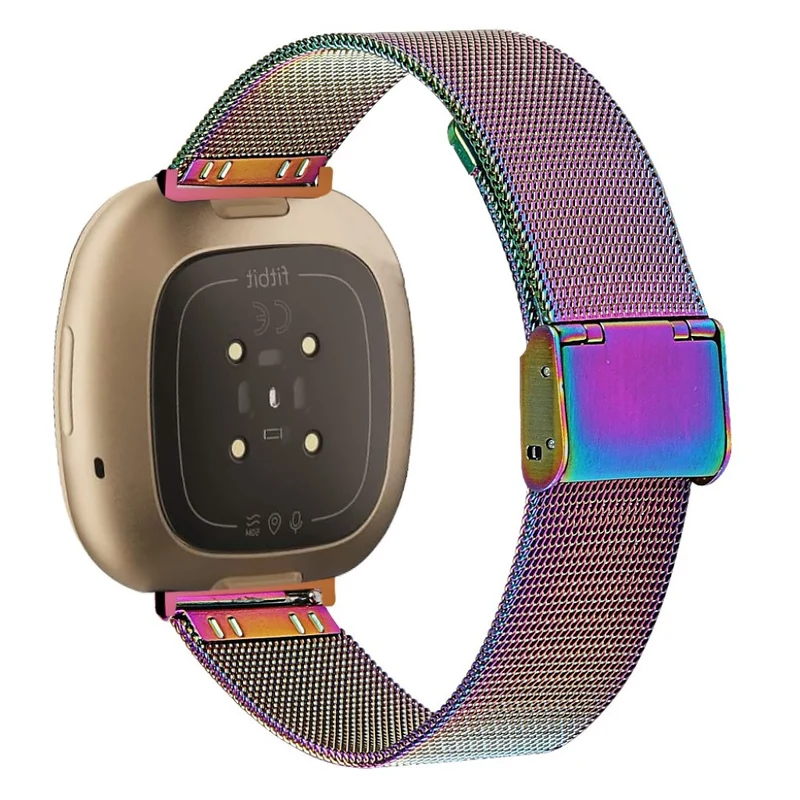 Sehr gut Fitbit Versa 3 / Fitbit Sense Metall armband