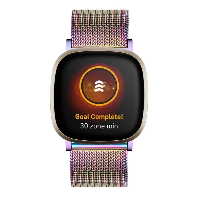Sehr gut Fitbit Versa 3 / Fitbit Sense Metall armband