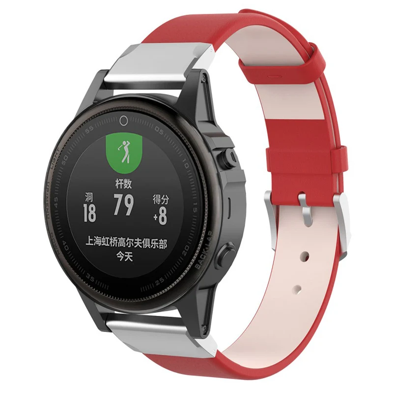 Super modisch Garmin Fenix 5S Echtes Leder armband