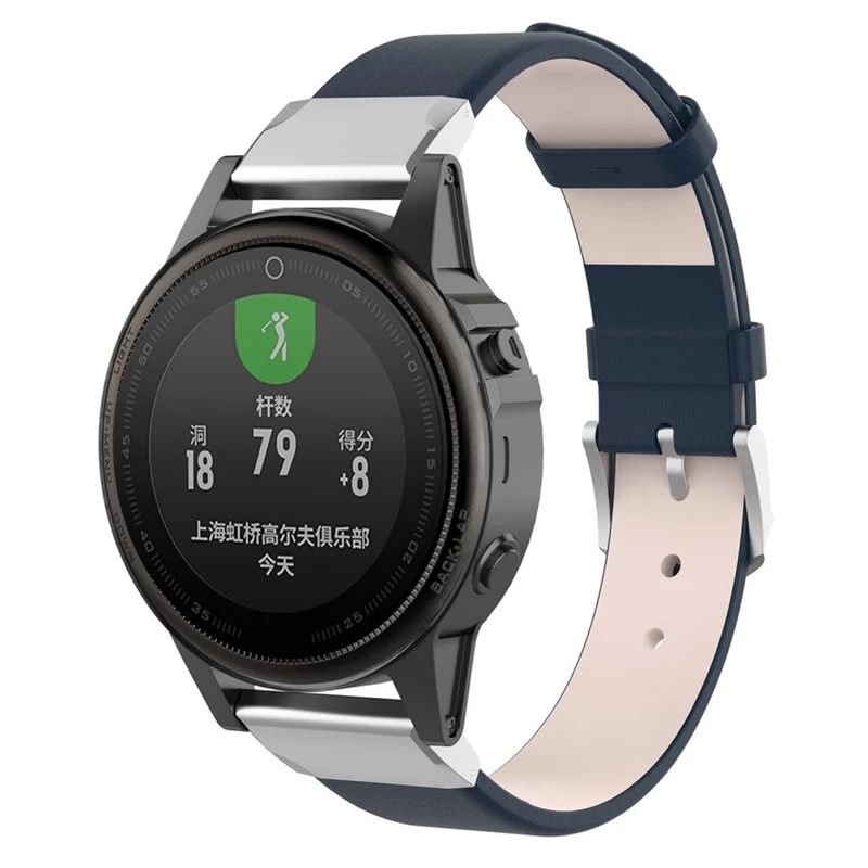 Super modisch Garmin Fenix 5S Echtes Leder armband