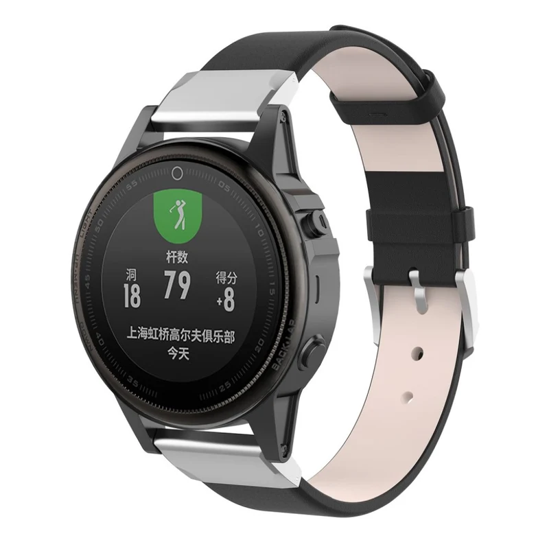 Super modisch Garmin Fenix 5S Echtes Leder armband