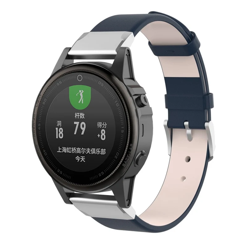 Super modisch Garmin Fenix 5S Echtes Leder armband