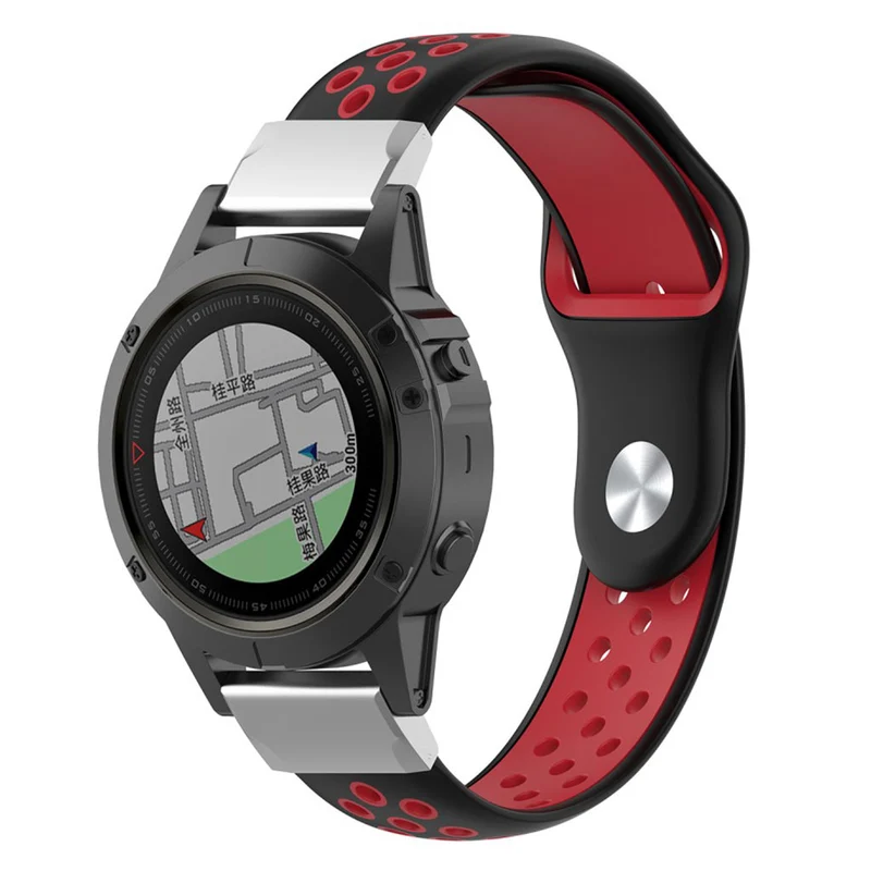 Exquisit Garmin Fenix 5X Silikon / TPU armband