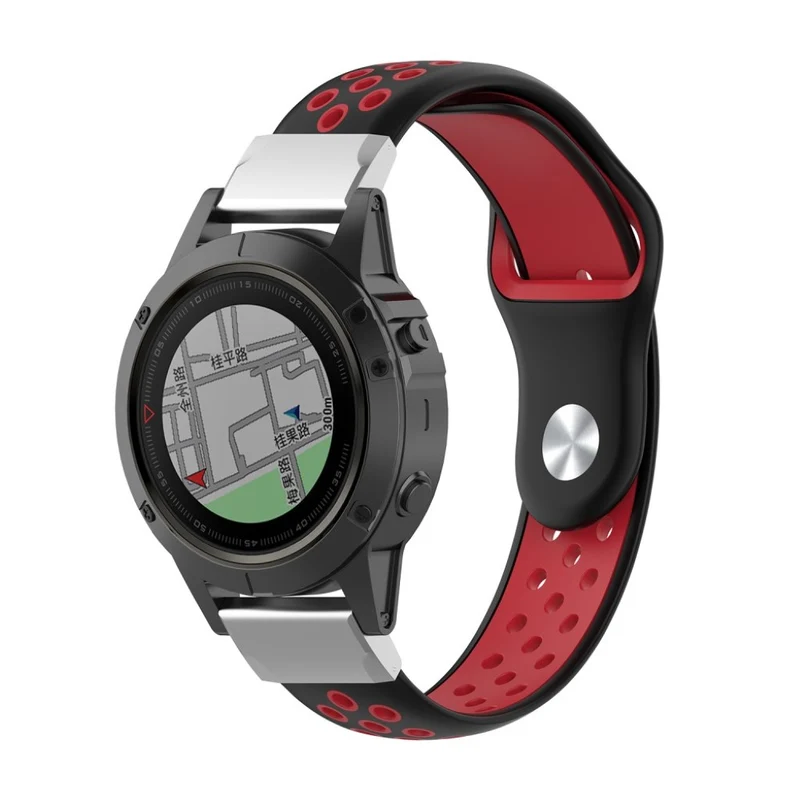 Exquisit Garmin Fenix 5X Silikon / TPU armband