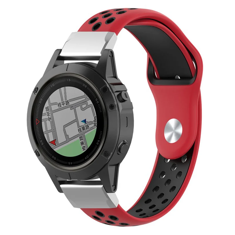 Exquisit Garmin Fenix 5X Silikon / TPU armband