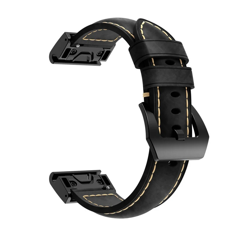 Mega schön Garmin Fenix 5X Echtes Leder armband