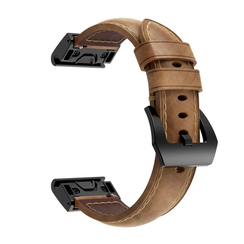 Mega schön Garmin Fenix 5X Echtes Leder armband