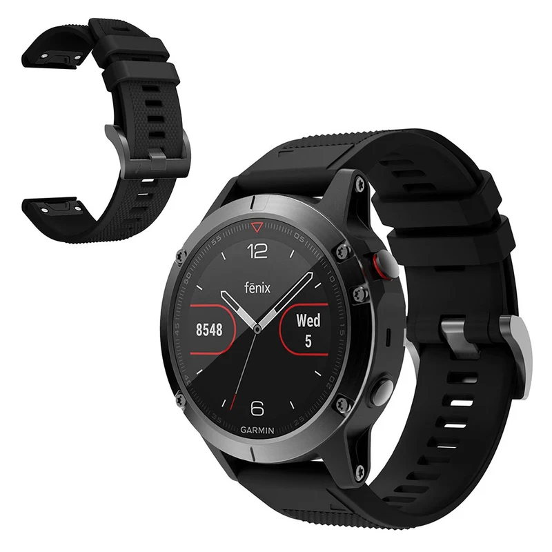 Mega haltbar Garmin Fenix 5 Silikon / TPU armband